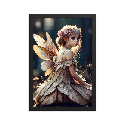 Fairy of the Woods Framed Art Print