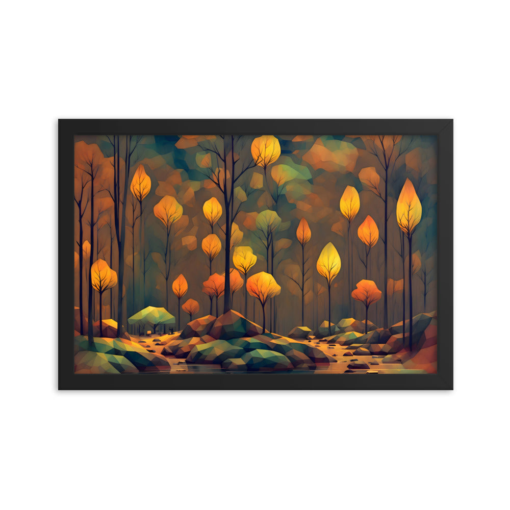 Season's Change Framed Art Print