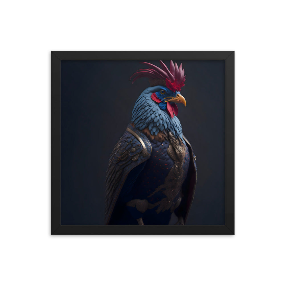 Aristocratic Avian Framed Art Print