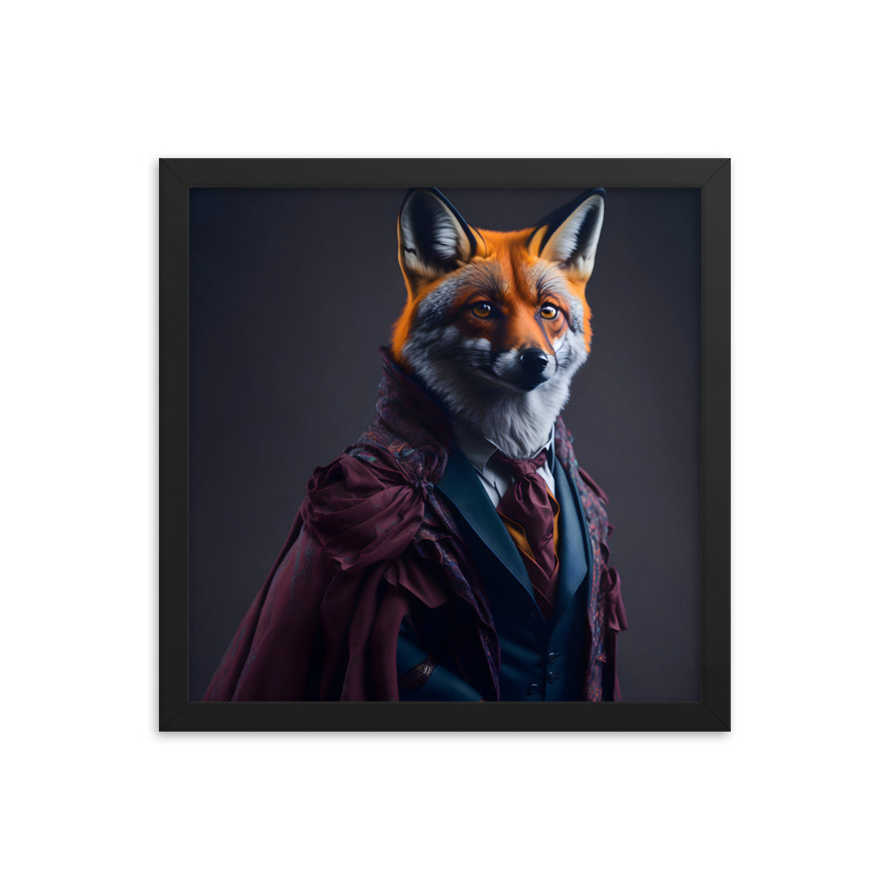 Regal Reynard Framed Art Print