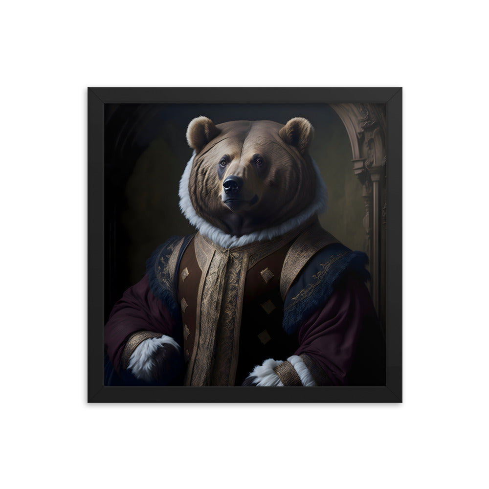 Baron Bearington Framed Art Print