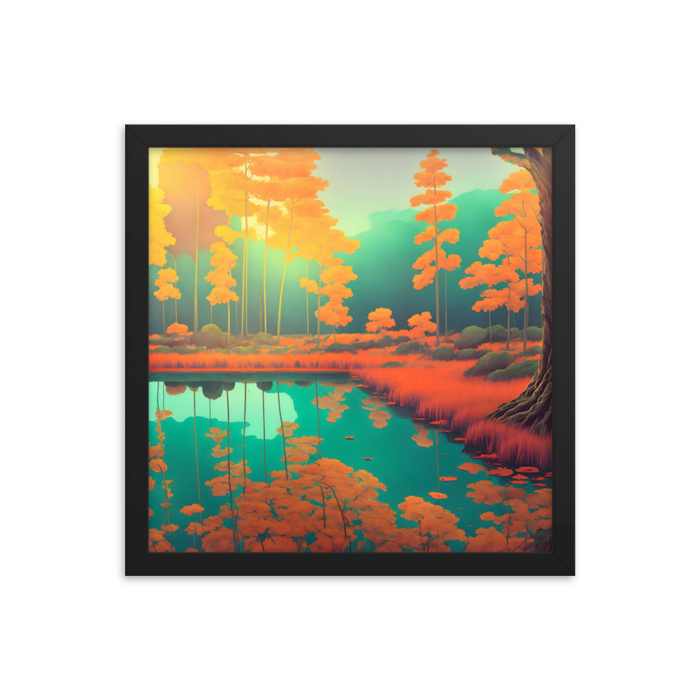 Autumnal Bliss Framed Art Print