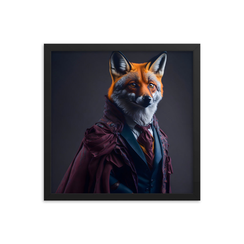 Regal Reynard Framed Art Print