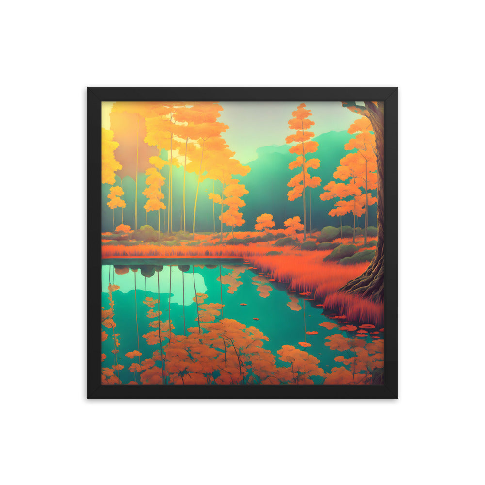 Autumnal Bliss Framed Art Print