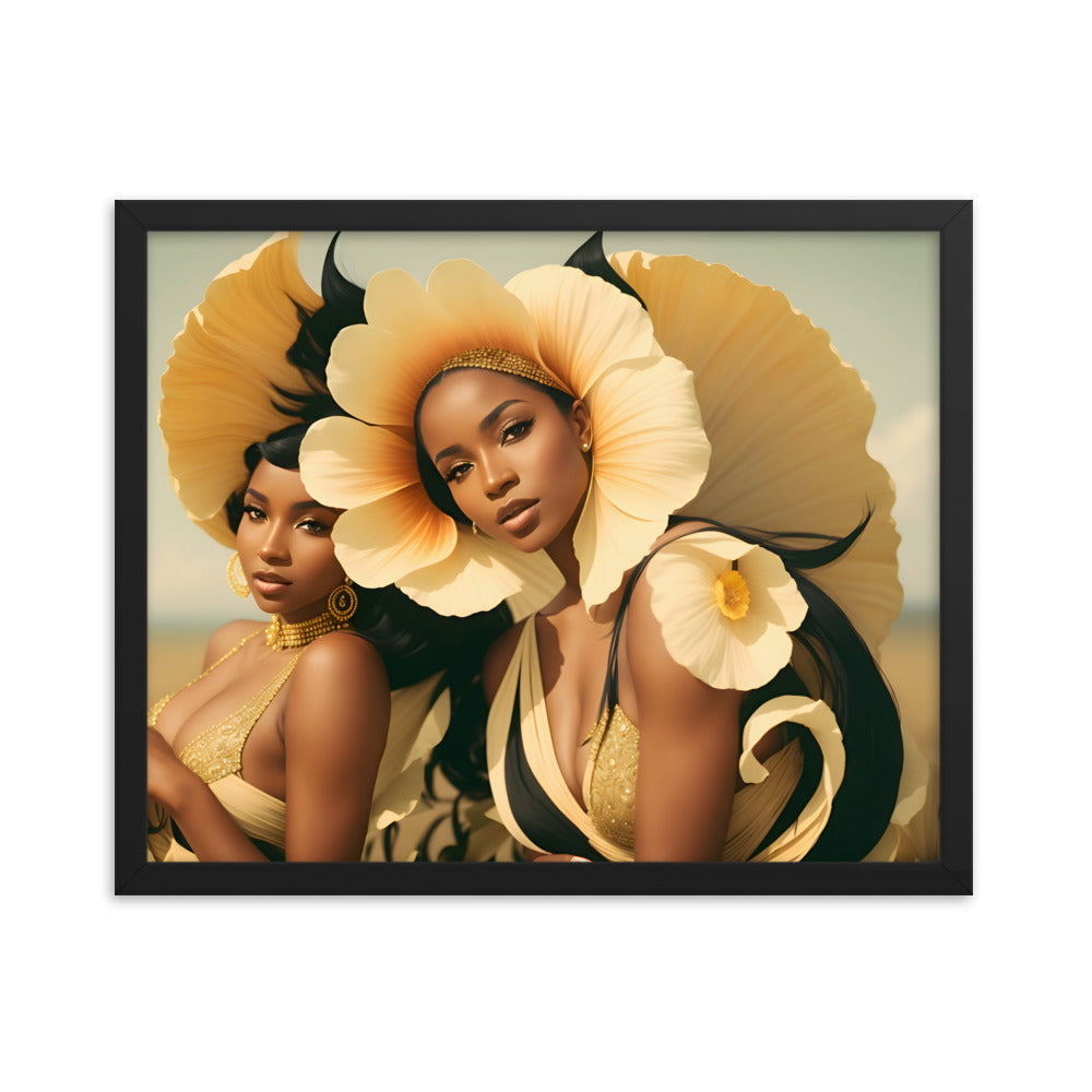 Transcendent Blooms Framed Print