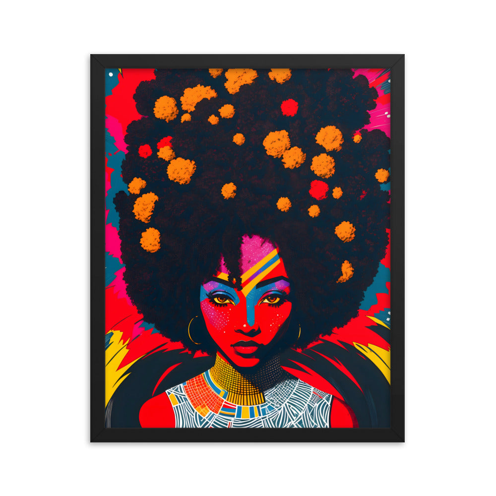 Red Queen Framed Art Print