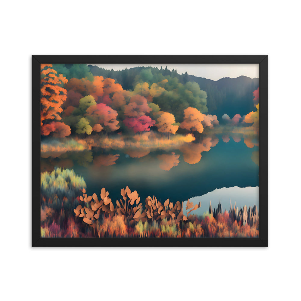 Whispers of Autumn Framed Art Print