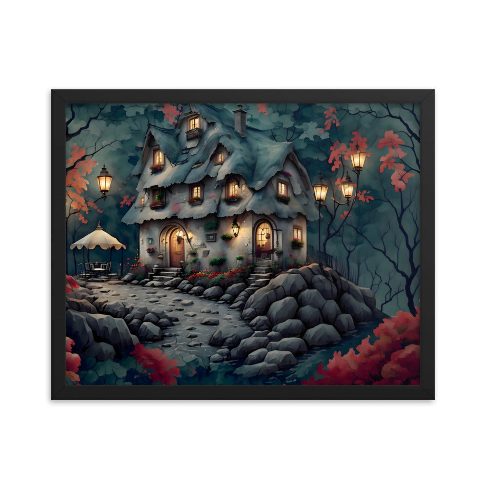 The Lost Cottage Framed Art Print