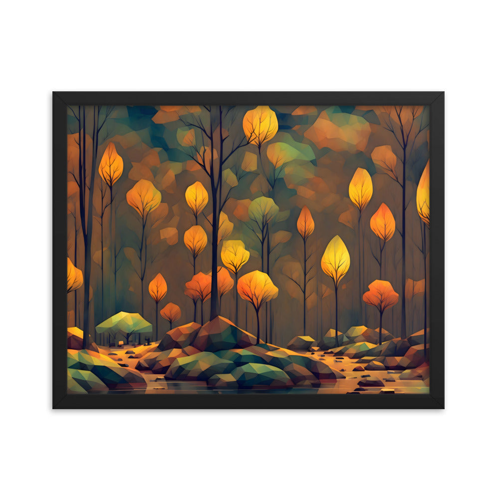 Season's Change Framed Art Print