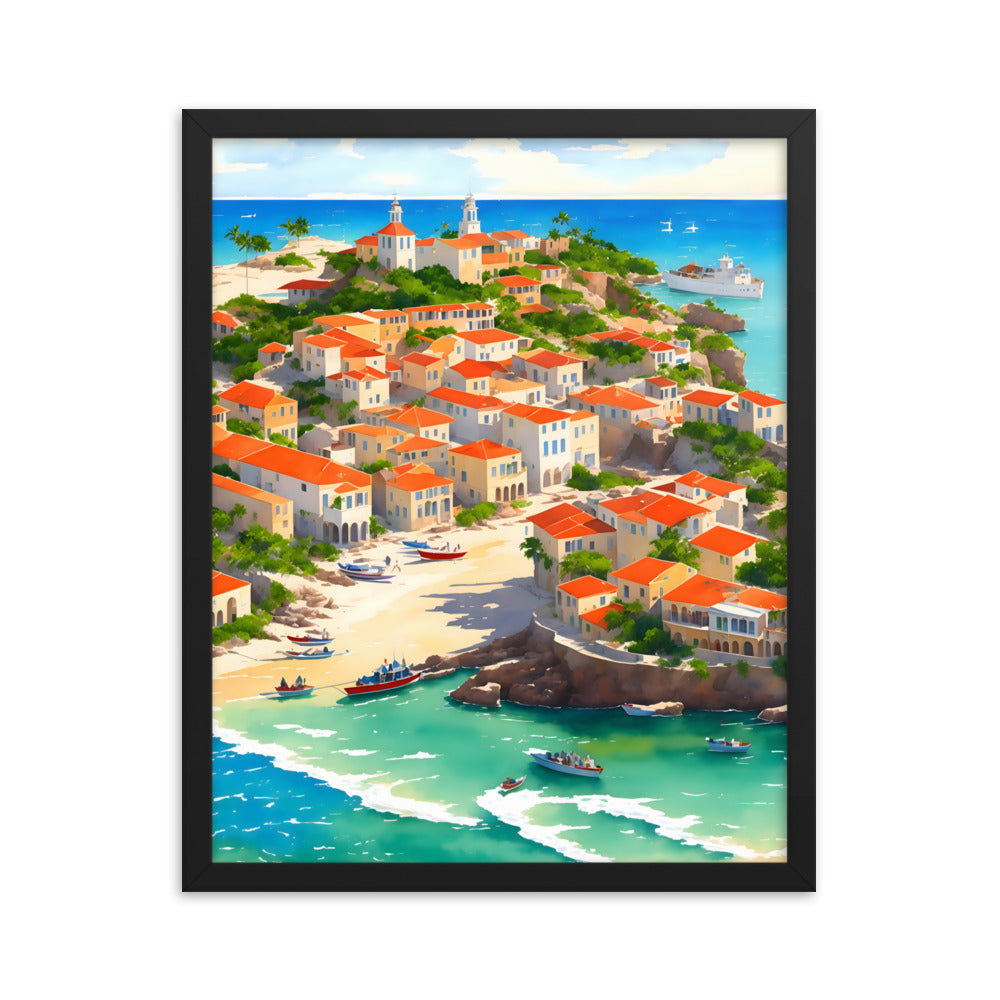 Echoes of Cuba Framed Art Print