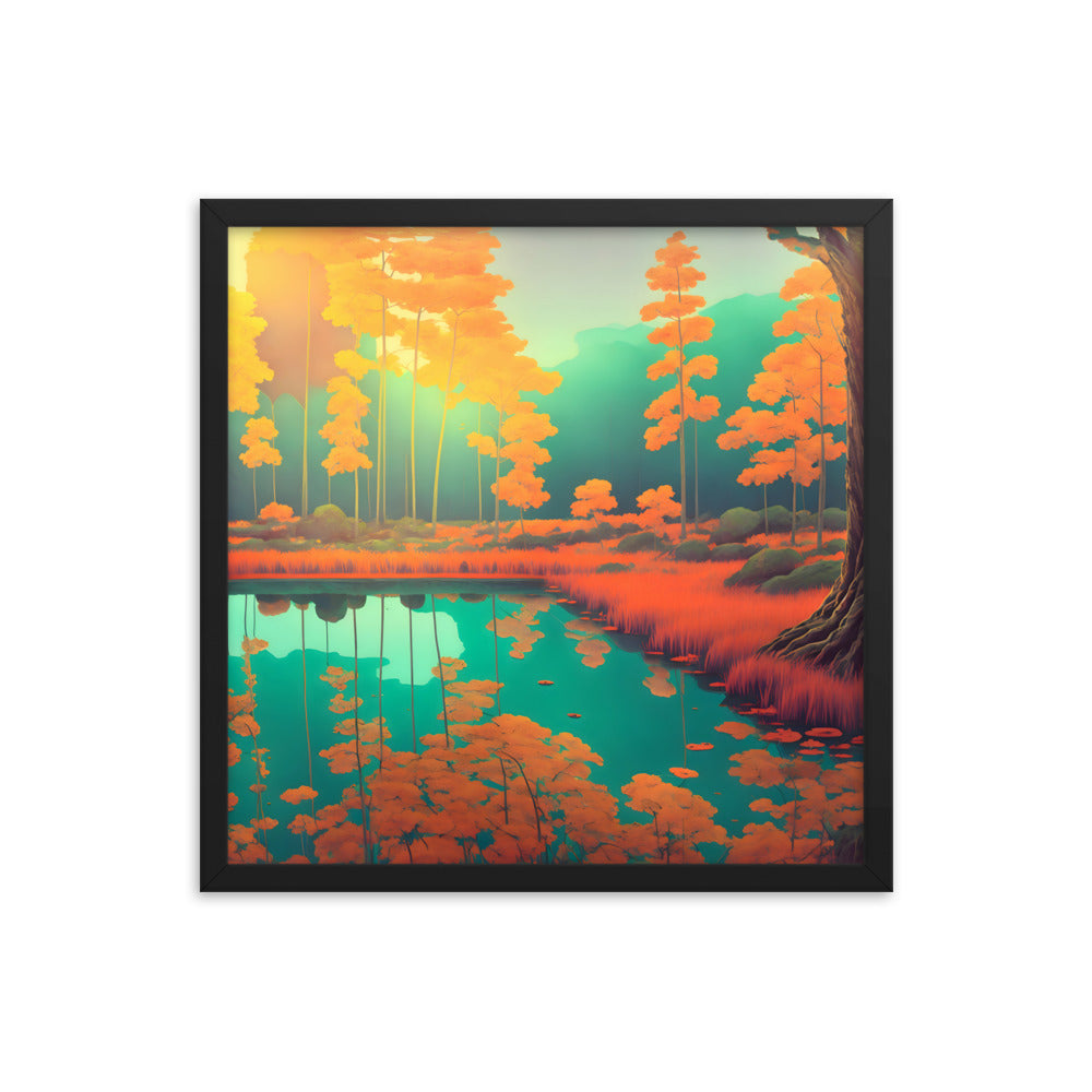 Autumnal Bliss Framed Art Print