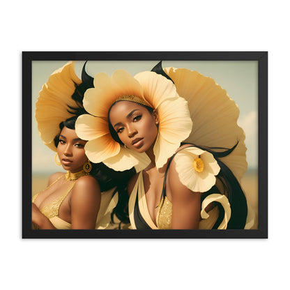 Transcendent Blooms Framed Print