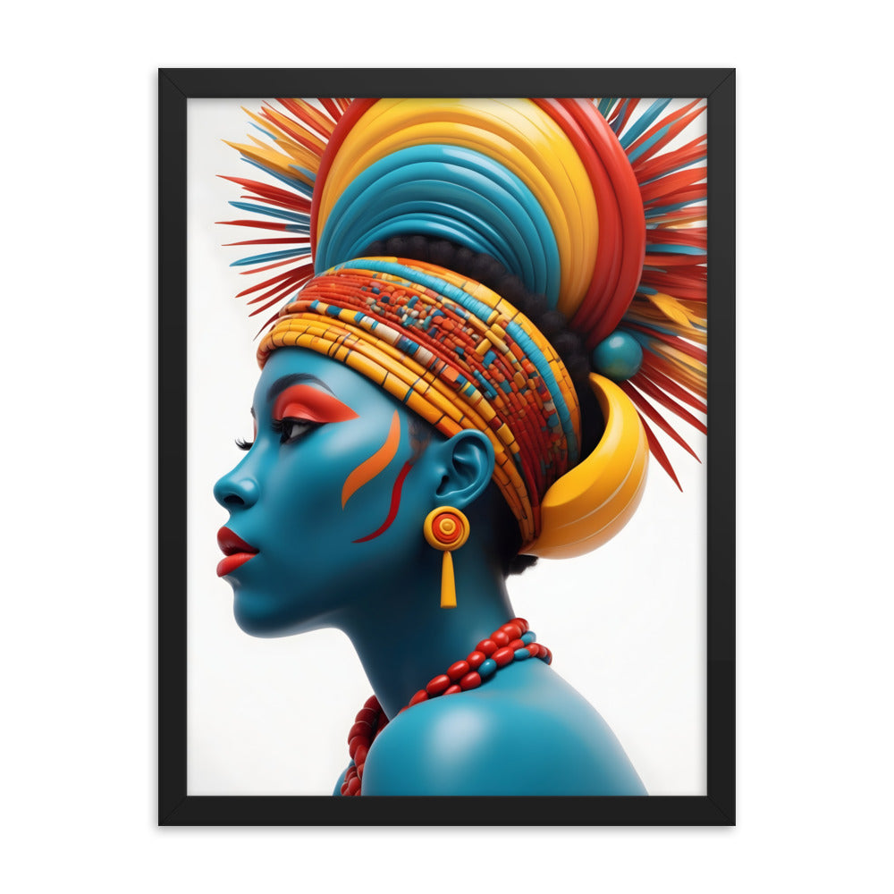 Azera Framed Art Print