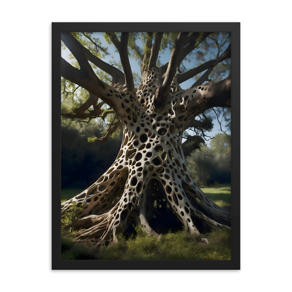 Hallowed Tree Framed Art Print