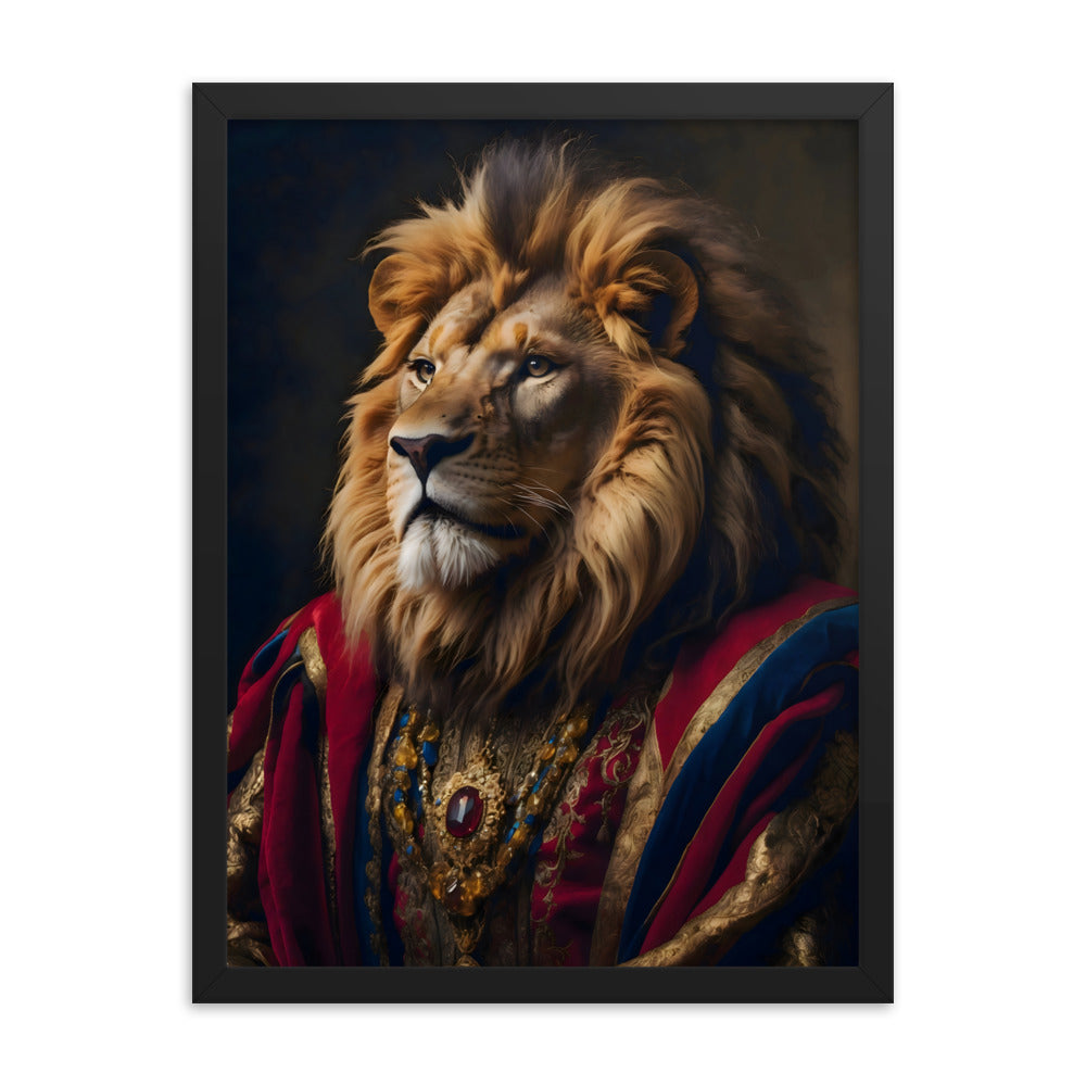 Lion King Framed Art Print