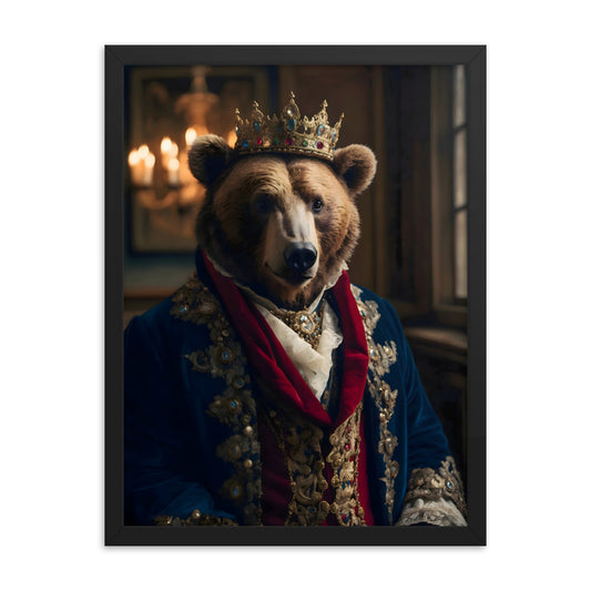 Forest King Framed Art Print