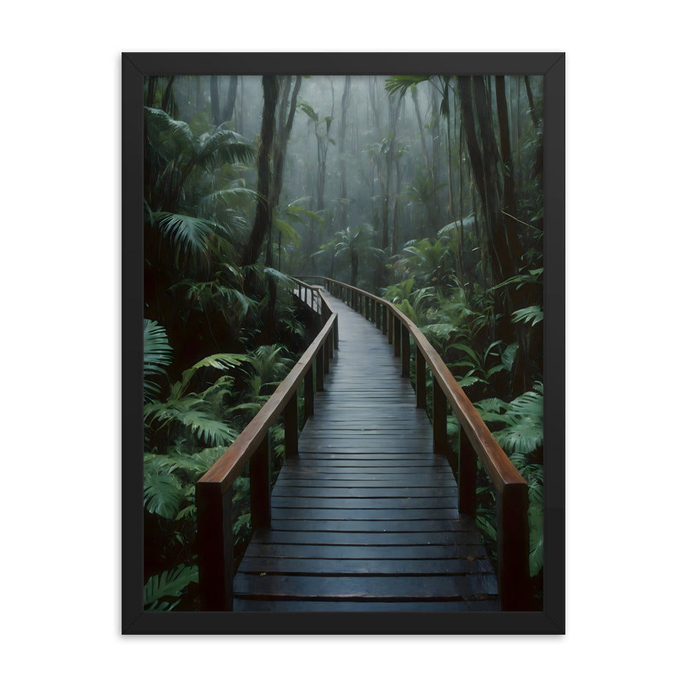 Trail of Tranquility Framed Art Print