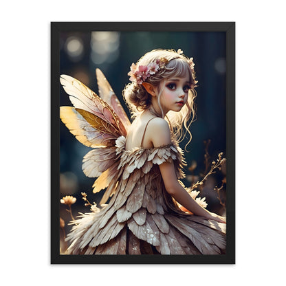 Fairy of the Woods Framed Art Print