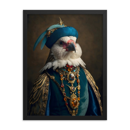 Duke of Wings Framed Art Print