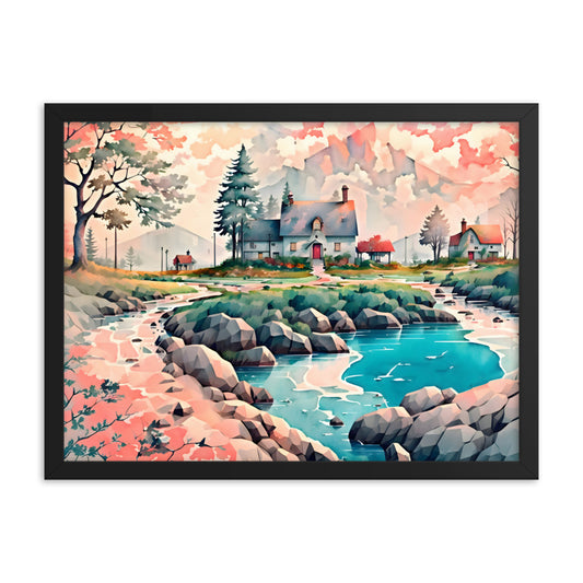 Timeless Homestead Framed Art Print