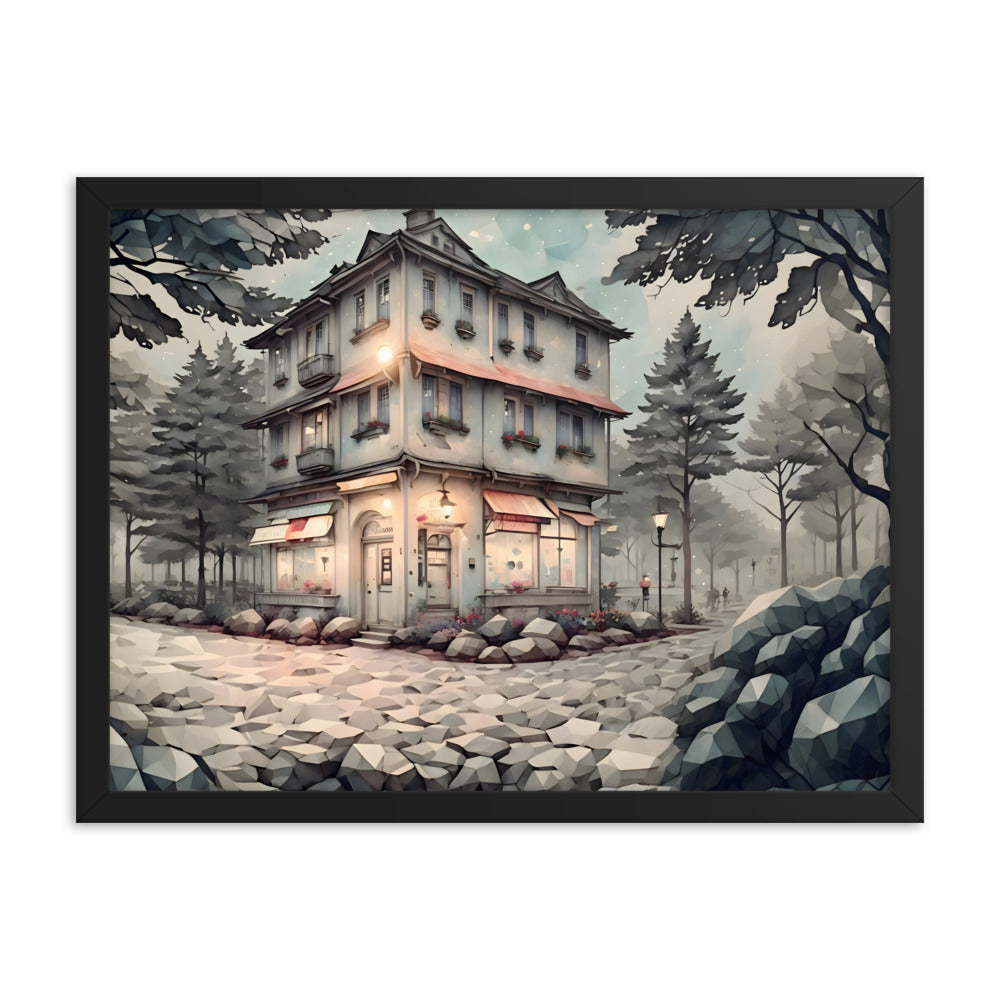 A Moment of Solitude Framed Art Print