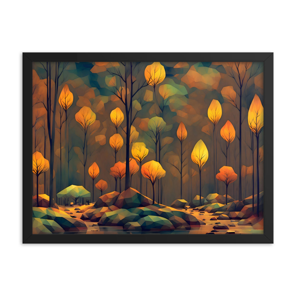 Season's Change Framed Art Print