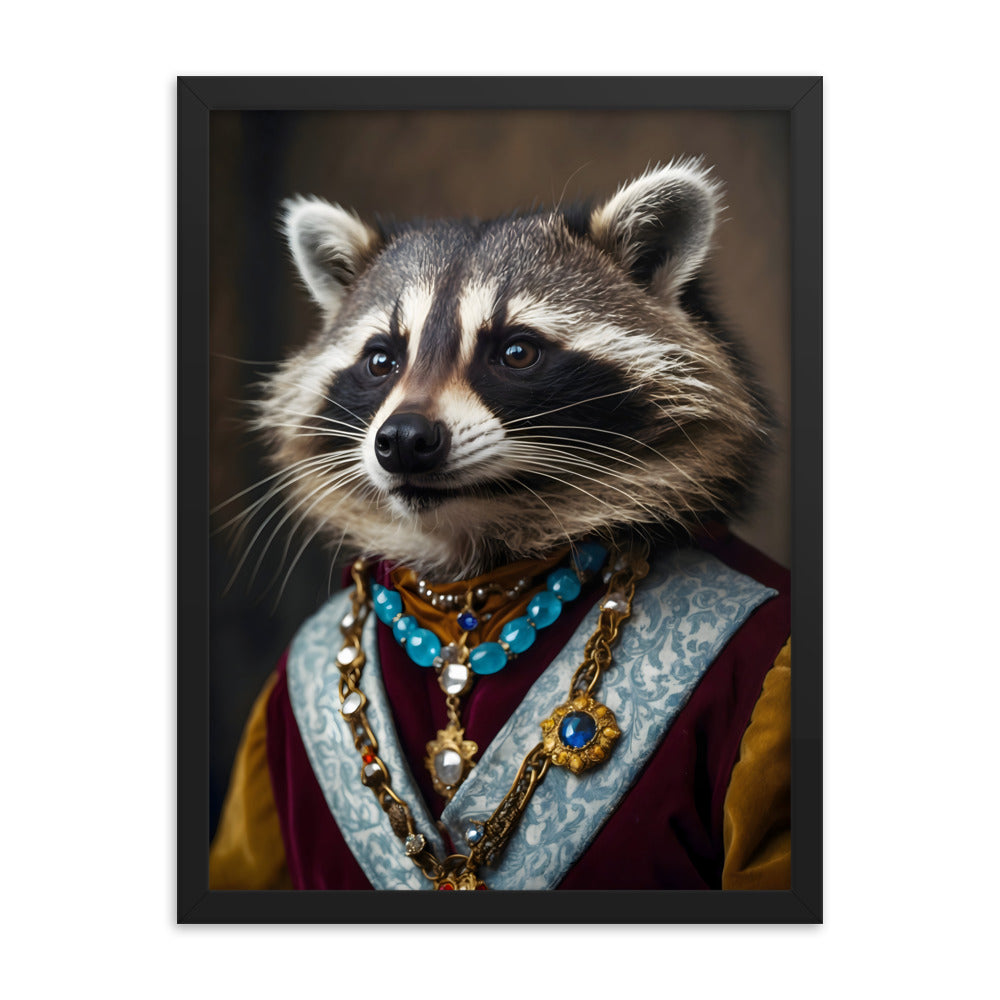 Baron Bandit Framed Art Print