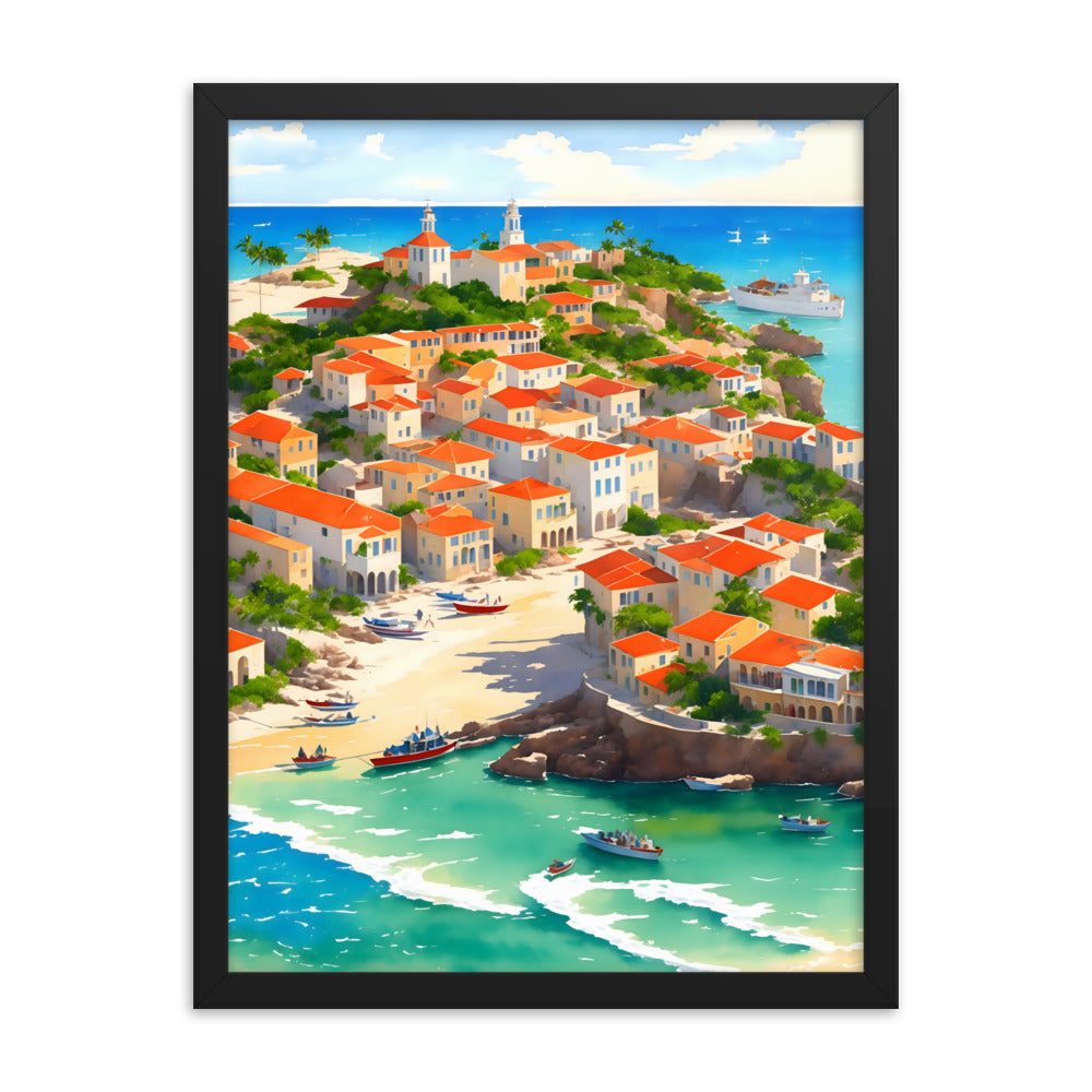 Echoes of Cuba Framed Art Print