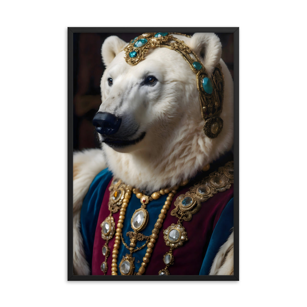 Arctic Aristocrat Framed Art Print