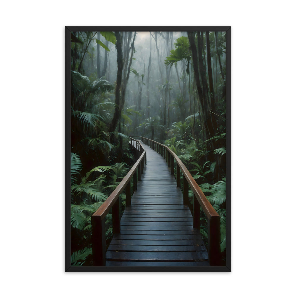 Trail of Tranquility Framed Art Print