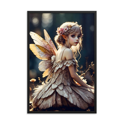 Fairy of the Woods Framed Art Print