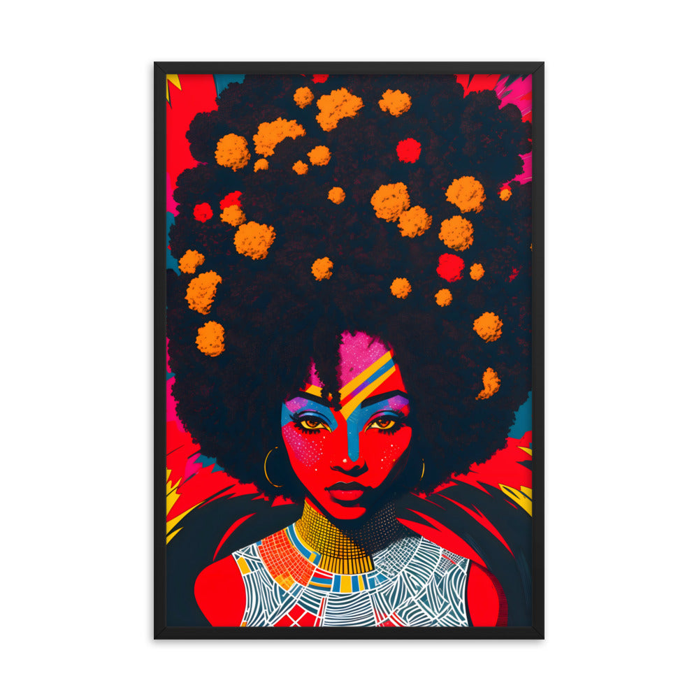 Red Queen Framed Art Print