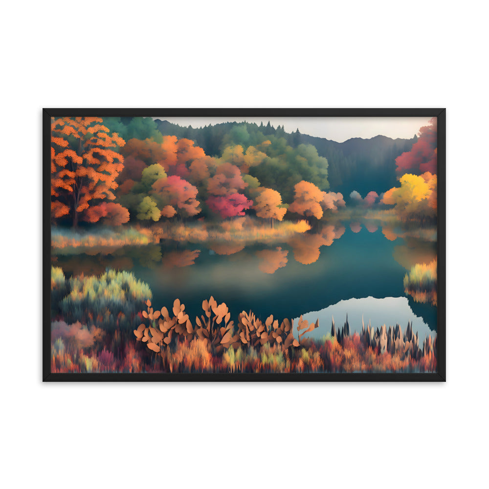 Whispers of Autumn Framed Art Print