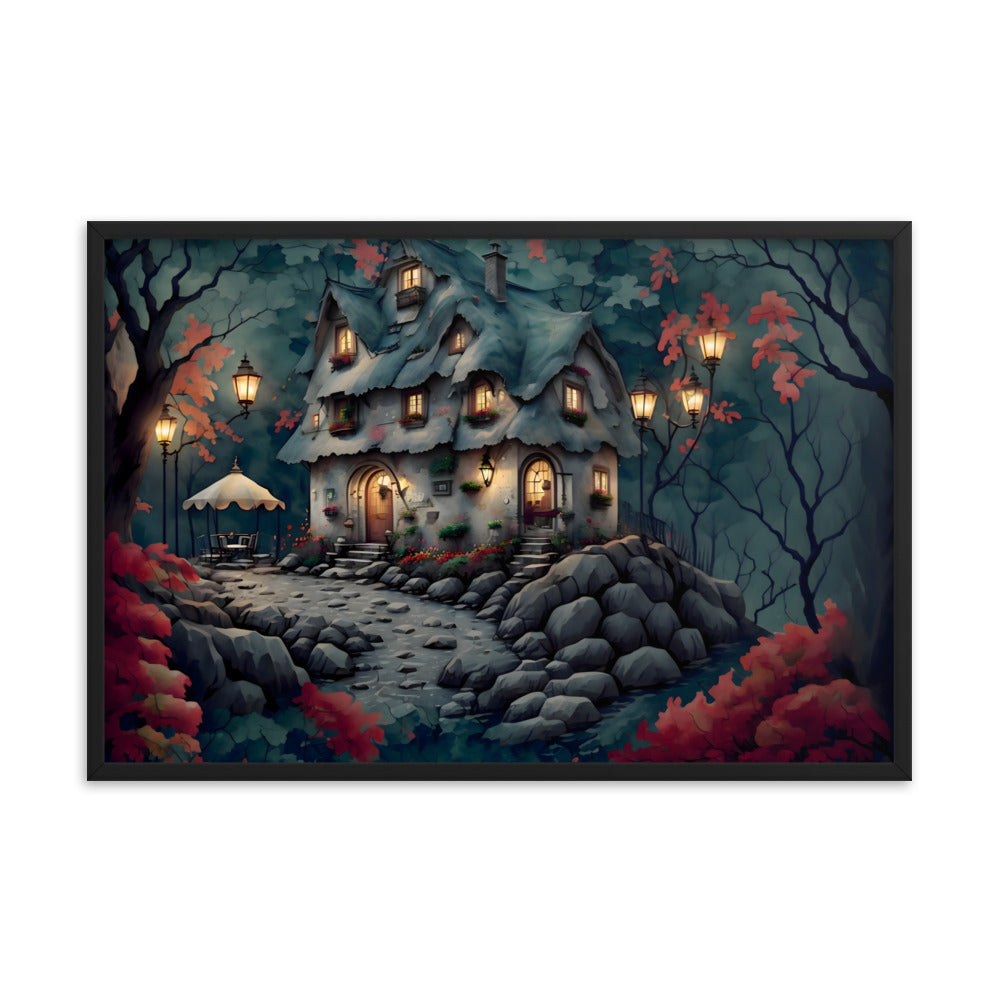 The Lost Cottage Framed Art Print