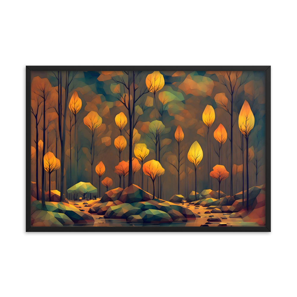 Season's Change Framed Art Print