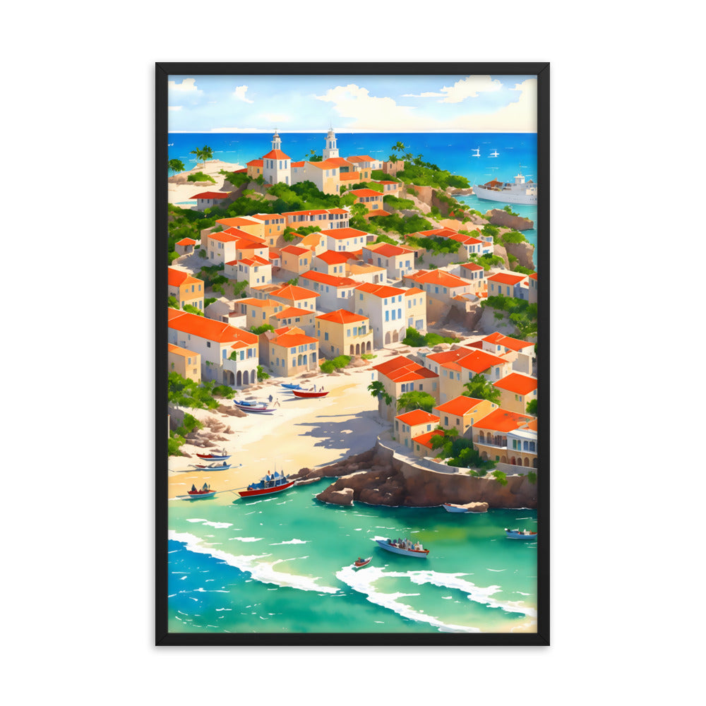 Echoes of Cuba Framed Art Print