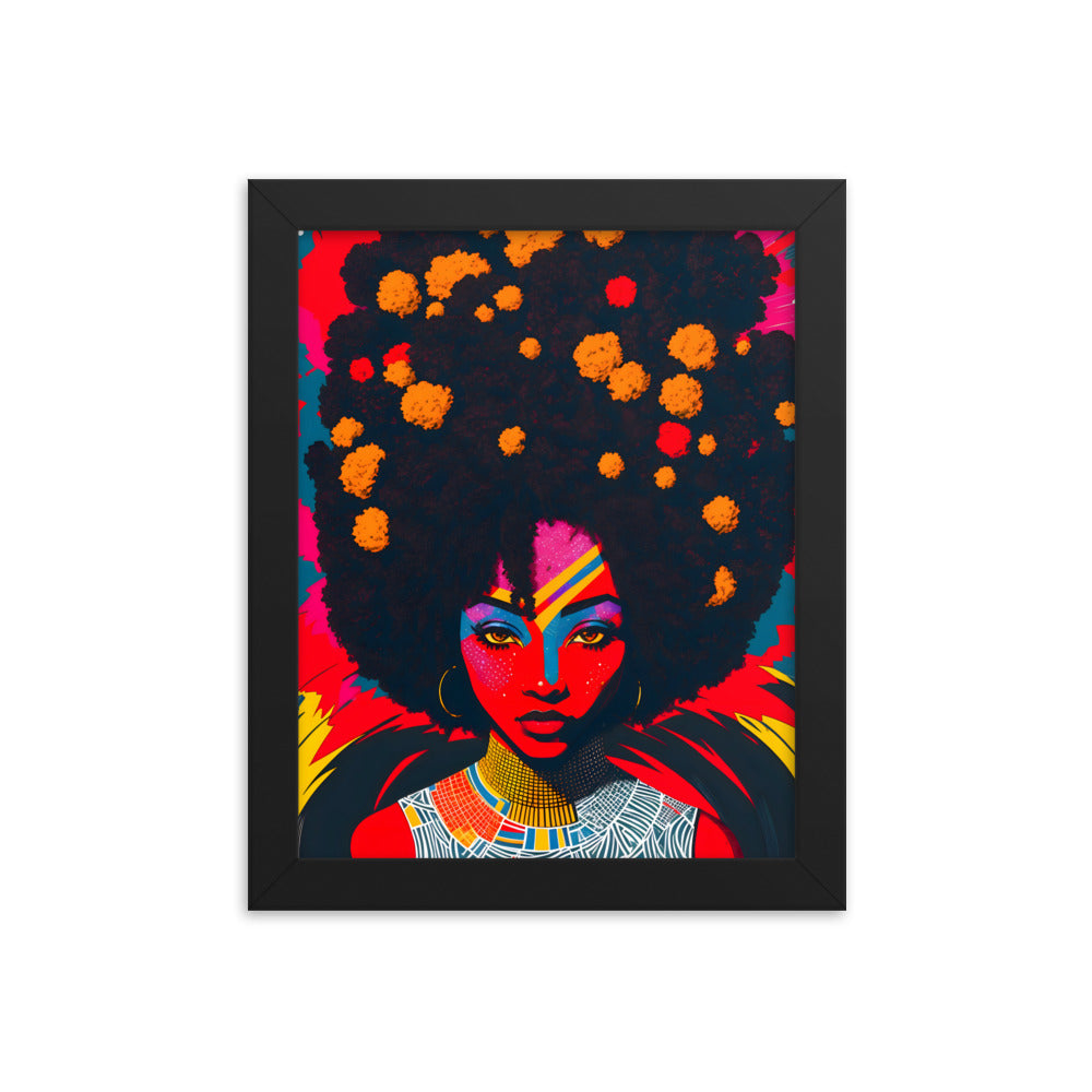 Red Queen Framed Art Print