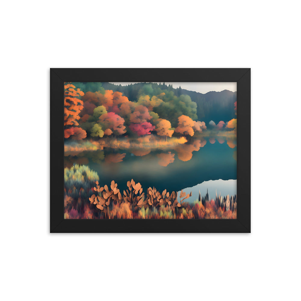 Whispers of Autumn Framed Art Print