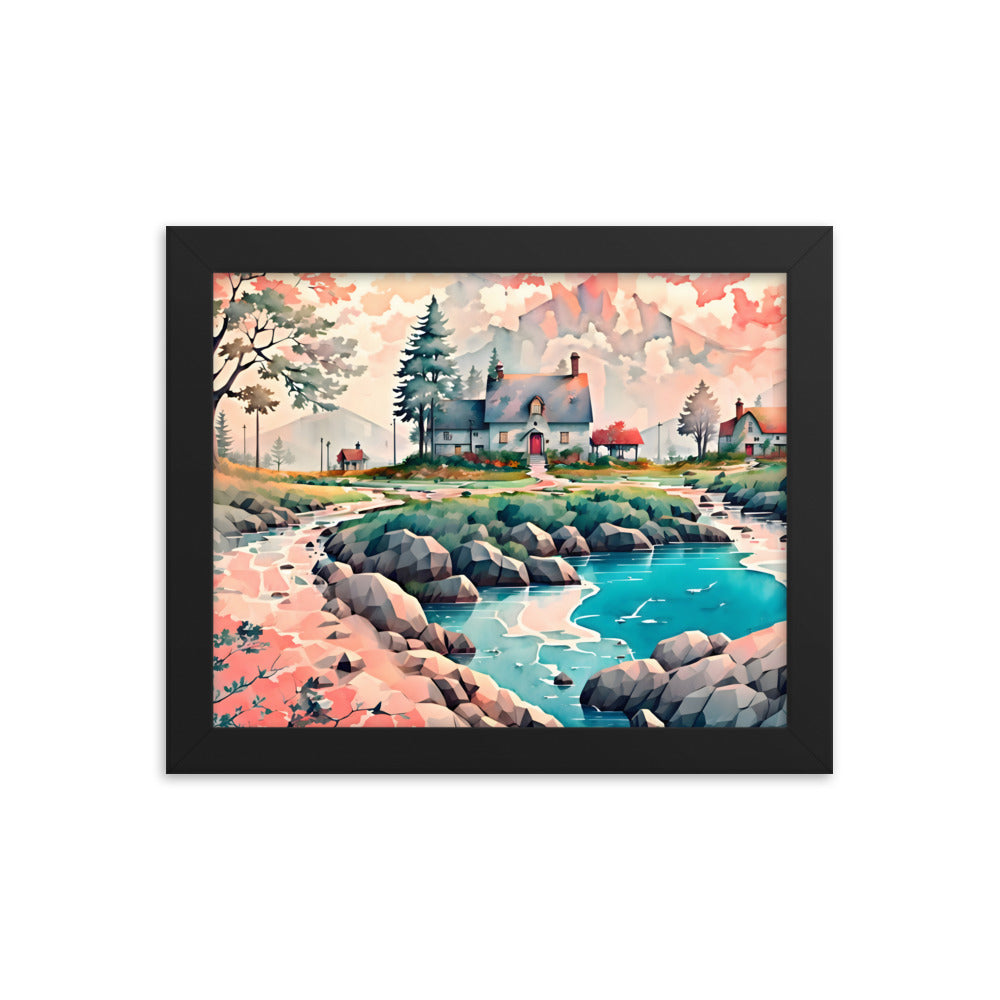 Timeless Homestead Framed Art Print