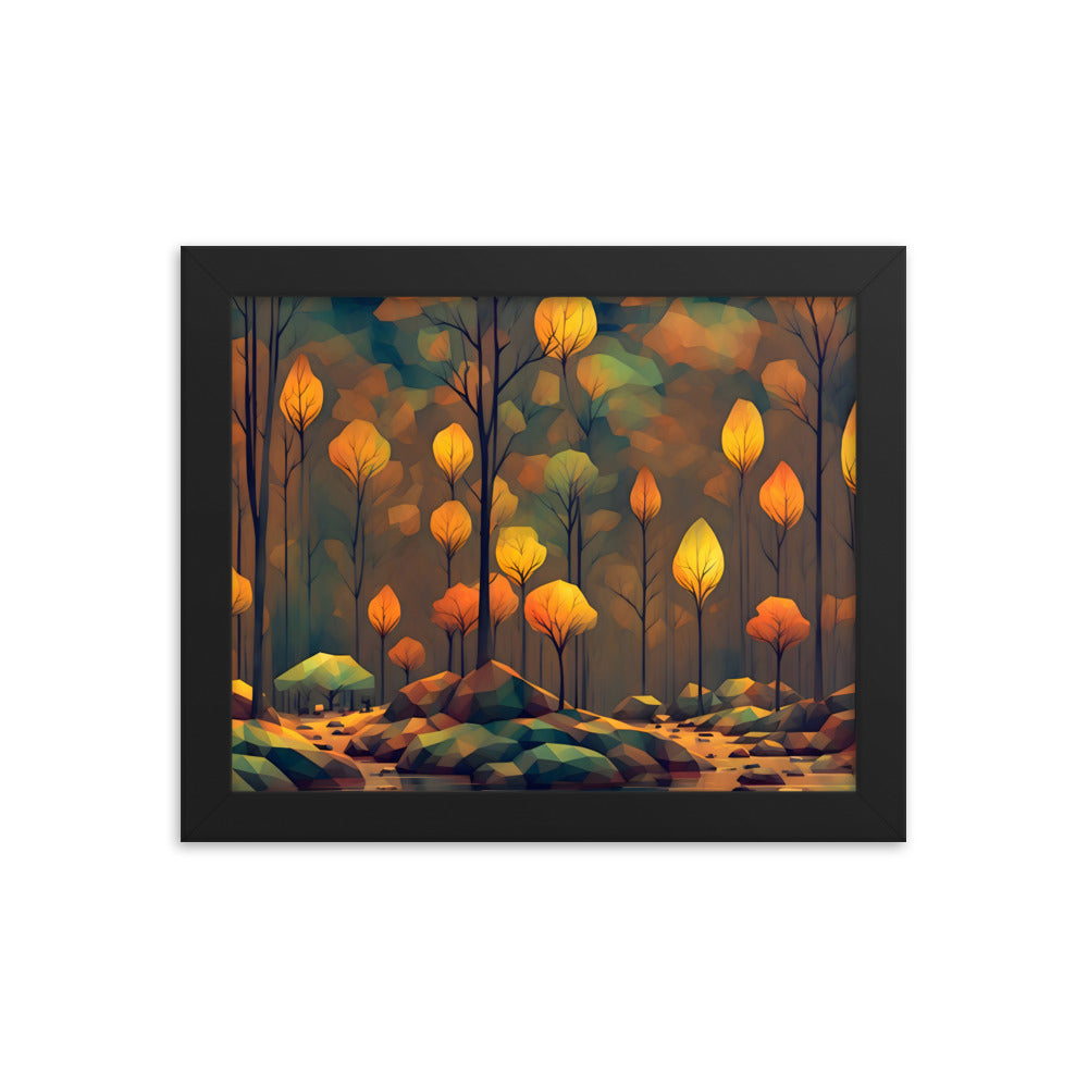 Season's Change Framed Art Print