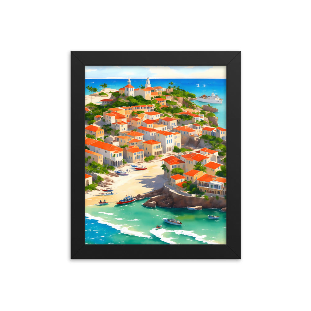 Echoes of Cuba Framed Art Print