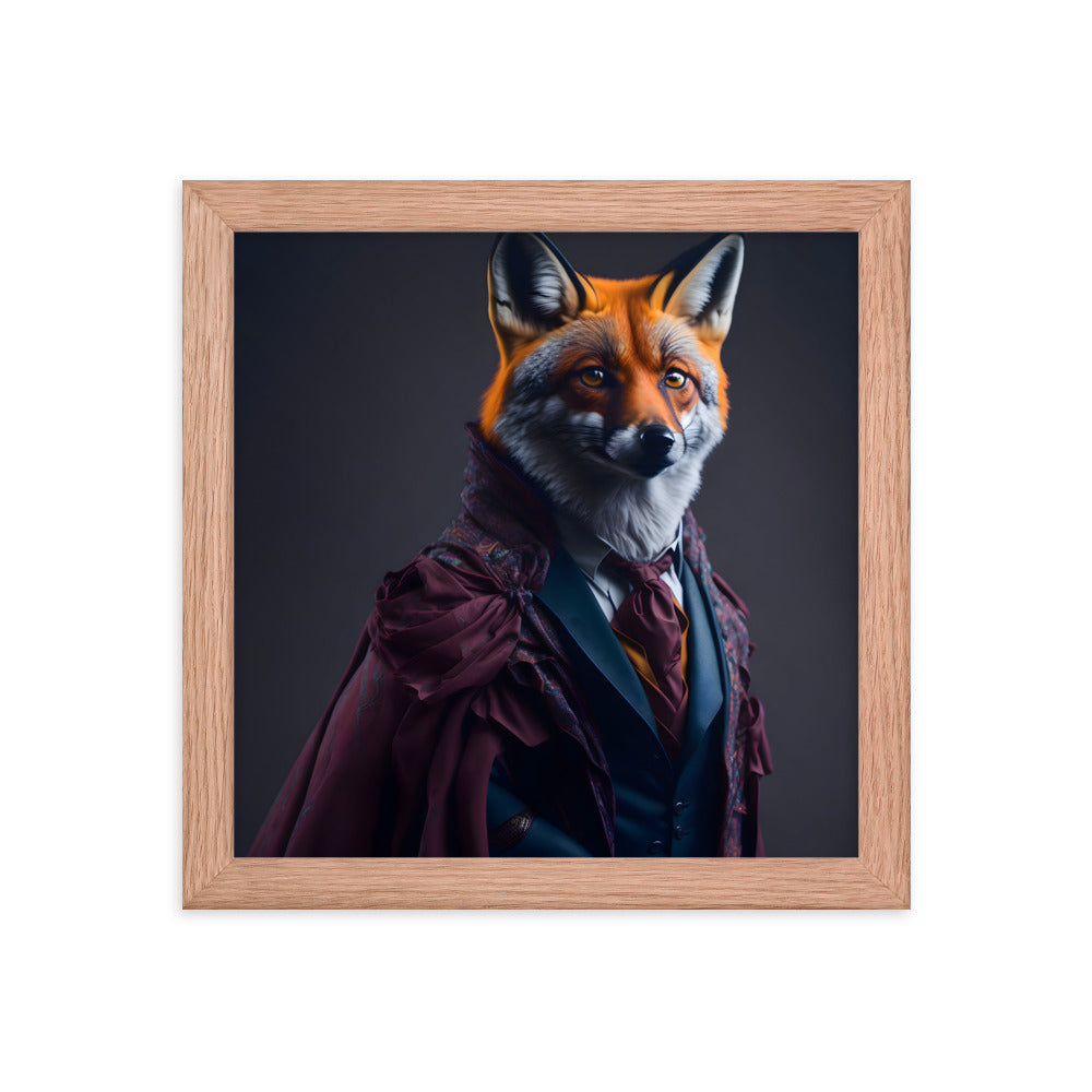 Regal Reynard Framed Art Print