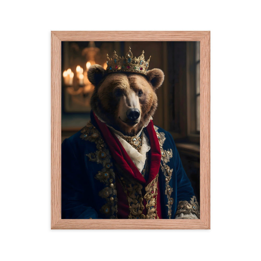 Forest King Framed Art Print