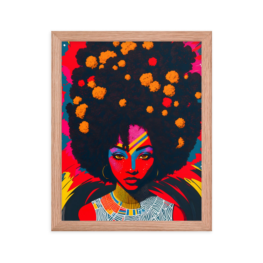 Red Queen Framed Art Print