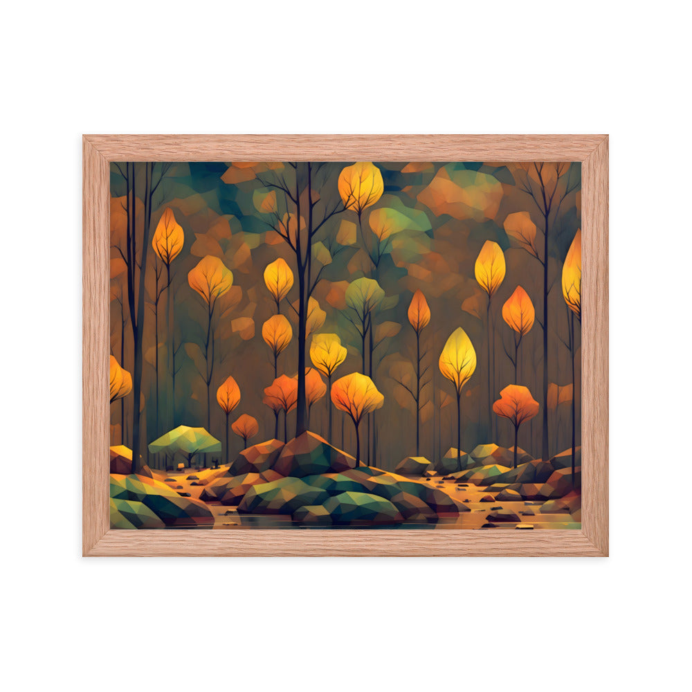 Season's Change Framed Art Print