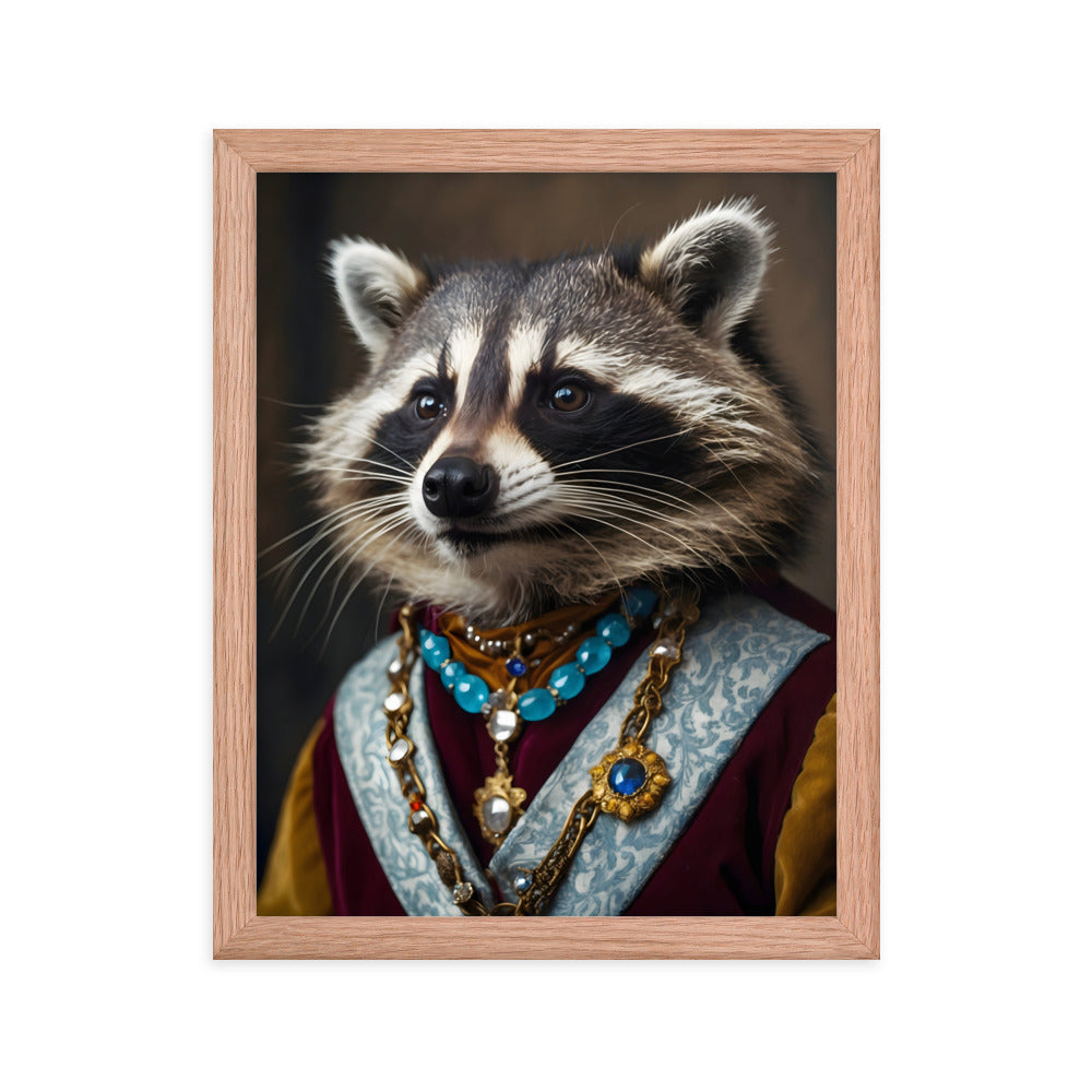 Baron Bandit Framed Art Print