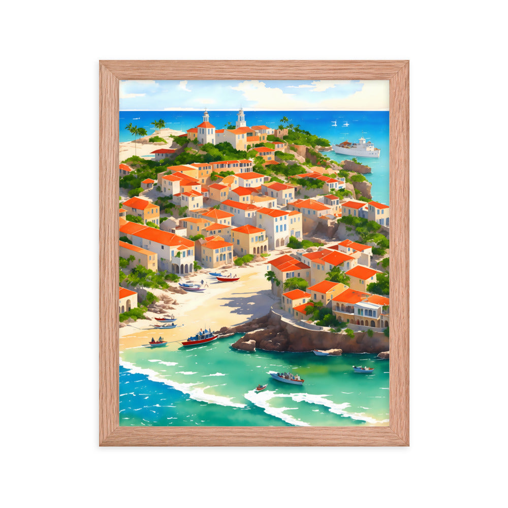 Echoes of Cuba Framed Art Print