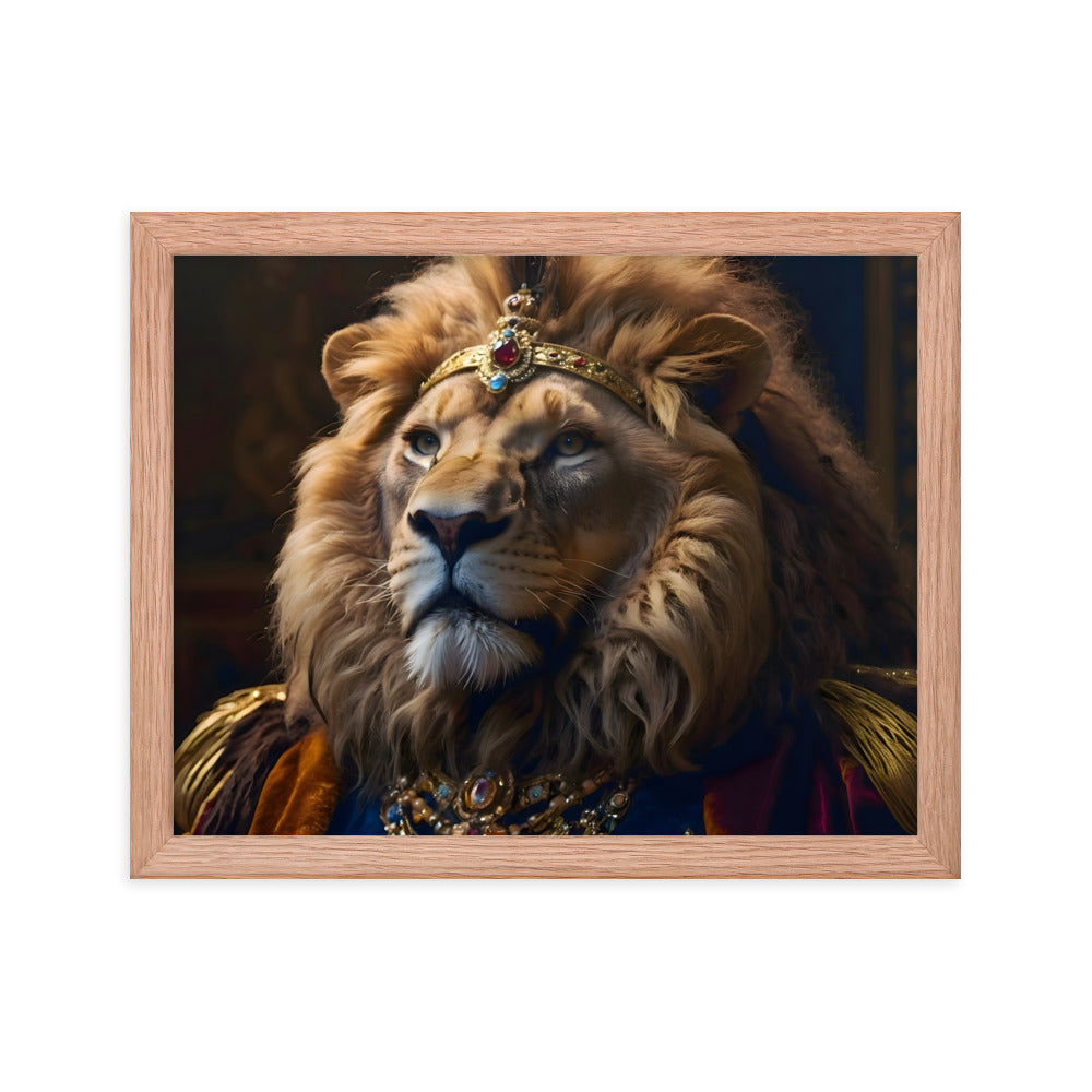 Royal Roarings Framed Art Print