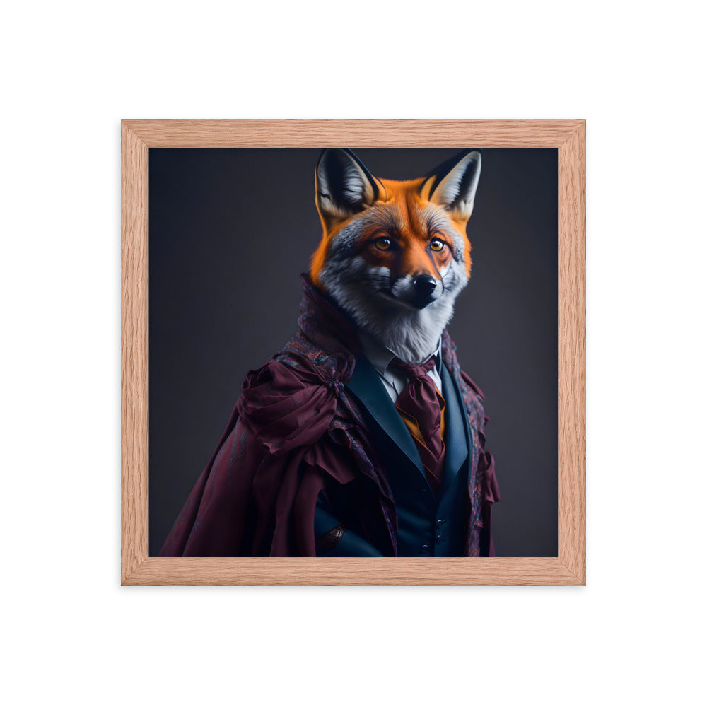 Regal Reynard Framed Art Print