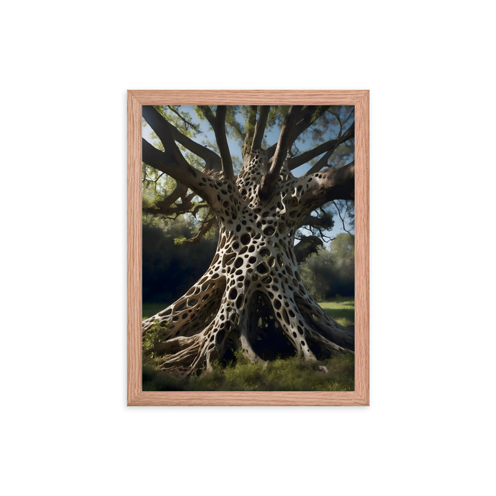 Hallowed Tree Framed Art Print